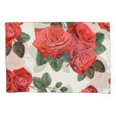 Naadloos rozen patroon, bloemontwerp. kussensloop (Voorkant)