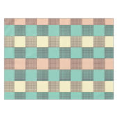 Naadloos ruitpatroon tafelkleed (Voorkant (Horizontaal))