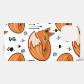 Naadloos scandinavisch patroon. kinder achtergrond Case-Mate iPhone case (Achterkant (horizontaal))
