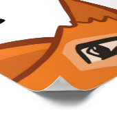 Naadloos scandinavisch patroon. kinder achtergrond poster (Hoek)