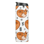 Naadloos scandinavisch patroon. kinder achtergrond thermosbeker (Geroteerd rechts)