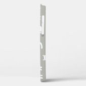 Naadloos schattig katten patroon, speels ontwerp. Case-Mate iPhone case (Achterkant / Links)