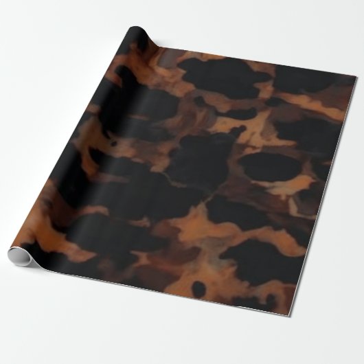 Naadloos schildpadpatroon, chic schildpad cadeaupapier (Uitgerold)