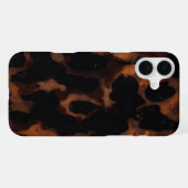 Naadloos schildpadpatroon, chic schildpad iPhone hoesje (Achterkant horizontaal)
