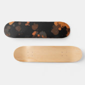 Naadloos schildpadpatroon, chic schildpad persoonlijk skateboard (Horizontaal)