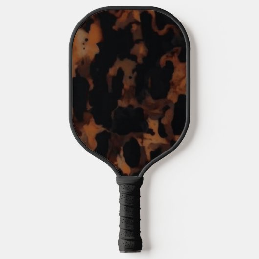 Naadloos schildpadpatroon, chic schildpad pickleball paddle (Voorkant)