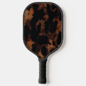 Naadloos schildpadpatroon, chic schildpad pickleball paddle (Achterkant)