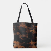 Naadloos schildpadpatroon, chic schildpad tote bag (Achterkant)