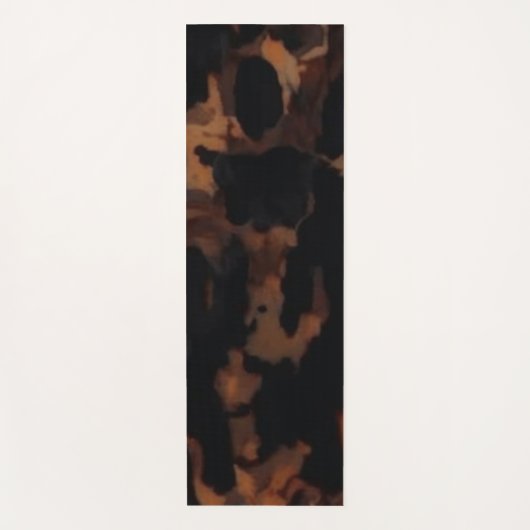 Naadloos schildpadpatroon, chic schildpad yogamat (Voorkant)