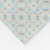 Naadloos Seashell Patroon Fleece Deken (Hoek)