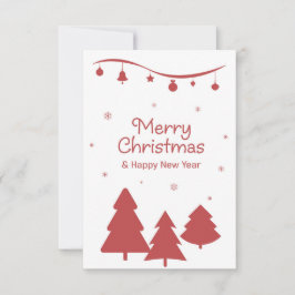 Naadloos seizoen wenskaart. kaart