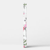 Naadloos seizoenspatroon met zoete erwt. eindeloos Case-Mate iPhone case (Achterkant / Links)