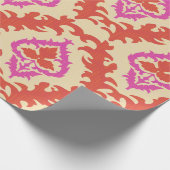 naadloos sierpatroon met traditioneel centrum cadeaupapier (Hoek)