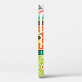 Naadloos stammenpatroon met geometrische elementen Case-Mate iPhone case (Achterkant / Links)