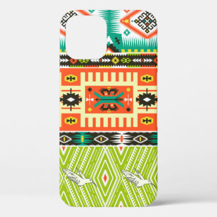 Naadloos stammenpatroon met geometrische elementen Case-Mate iPhone case