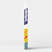 Naadloos stijlvol abstract handgetekend patroon. V Case-Mate iPhone Case (Achterkant / Links)