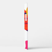 Naadloos stijlvol abstract handgetekend patroon. V Case-Mate iPhone Case (Achterkant / Rechts)