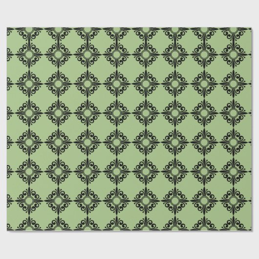 Naadloos Symmetrie-inpakpapier Cadeaupapier (Vlak)