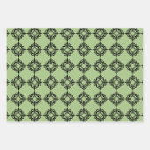 Naadloos Symmetrie-inpakpapier Inpakpapier Vel (Voorkant 3)