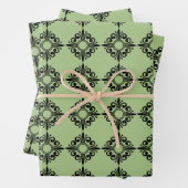 Naadloos Symmetrie-inpakpapier Inpakpapier Vel (In situ)