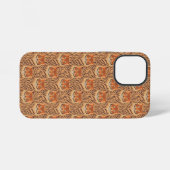 Naadloos tijgerstreeppatroon iPhone hoesje (Achterkant horizontaal)