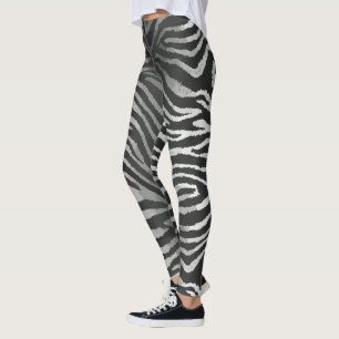 Naadloos tijgerstreeppatroon leggings