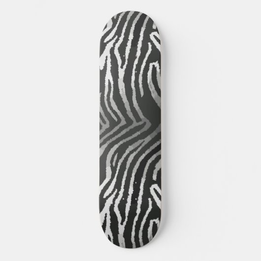 Naadloos tijgerstreeppatroon persoonlijk skateboard (Voorkant)