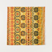 Naadloos tribaal patroon wandkleed (Voorkant (horizontaal))