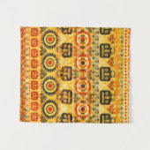 Naadloos tribaal patroon wandkleed (Voorkant (horizontaal))