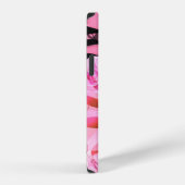Naadloos tropisch bloem-, plant- en bladpatroon b iPhone hoesje (Rechterkant)