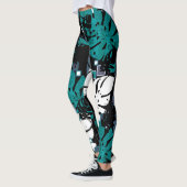 Naadloos tropisch oerwoud laat monstera palm-monst leggings (Links)