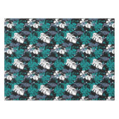 Naadloos tropisch oerwoud laat monstera palm-monst tafelkleed (Voorkant (Horizontaal))