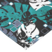 Naadloos tropisch oerwoud laat monstera palm-monst tafelkleed (Gekanteld)