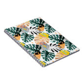 Naadloos tropisch patroon. Groene bladeren van een Notitieboek (Rechterzijde)