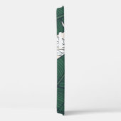 Naadloos tropisch patroon met bananenbladeren. han Case-Mate iPhone case (Achterkant / Rechts)