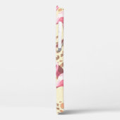 Naadloos tropisch patroon met roze flamingo, lev Case-Mate iPhone case (Achterkant / Links)