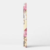 Naadloos tropisch patroon met roze flamingo, lev Case-Mate iPhone case (Achterkant / Rechts)