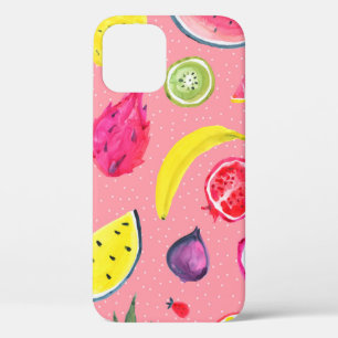 Naadloos tropisch patroon van exotische vruchten.  Case-Mate iPhone case