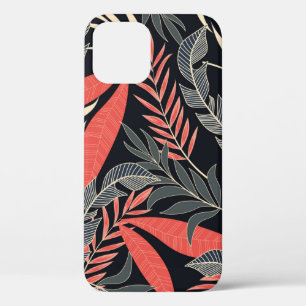 Naadloos tropisch zomerpatroon met helder geel Case-Mate iPhone case