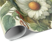 Naadloos tuinontwerp cadeaupapier (Rol Hoek)