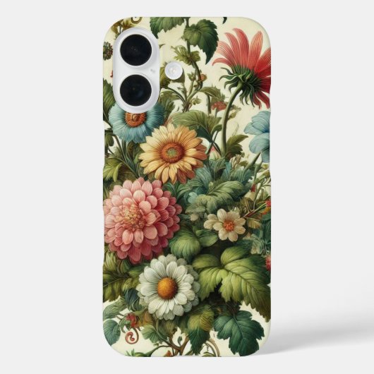 Naadloos tuinontwerp Case-Mate iPhone case (Achterkant)