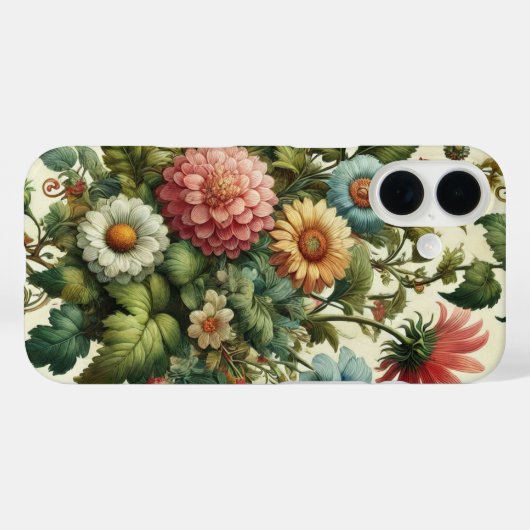 Naadloos tuinontwerp Case-Mate iPhone case (Achterkant (horizontaal))