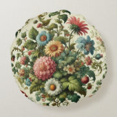 Naadloos tuinontwerp rond kussen (Achterkant)