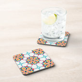 Naadloos Turks kleurig design Bier Onderzetter (Rechterzijde)