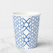 Naadloos Turks kleurrijk Arabisch design Papieren Bekers (Links)