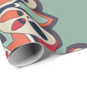 Naadloos Turks kleurrijk Cadeaupapier (Rol Hoek)