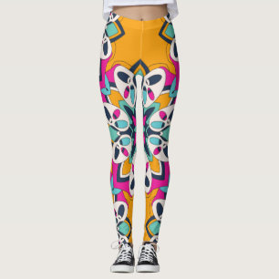 Naadloos Turks kleurrijk geluid Leggings