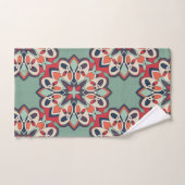 Naadloos Turks kleurrijk Handdoek (Handdoek)