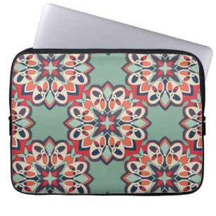Naadloos Turks kleurrijk Laptop Sleeve