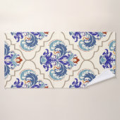 Naadloos turks kleurrijk patroon. badhanddoek (Badhanddoek)